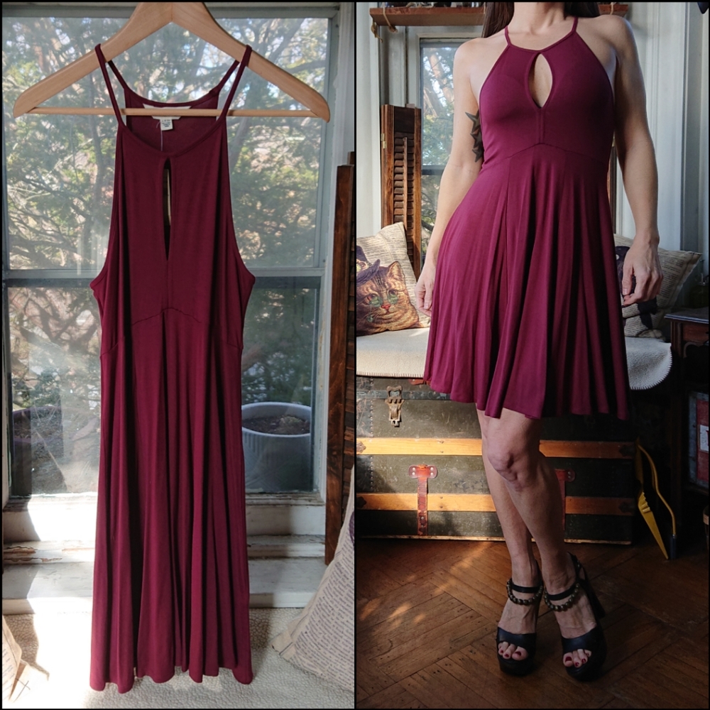 American Eagle Soft & Sexy Swing Skater Dress